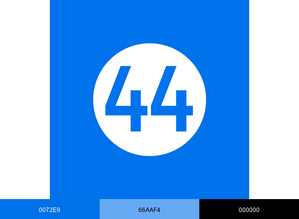 Project44 brand color palette
