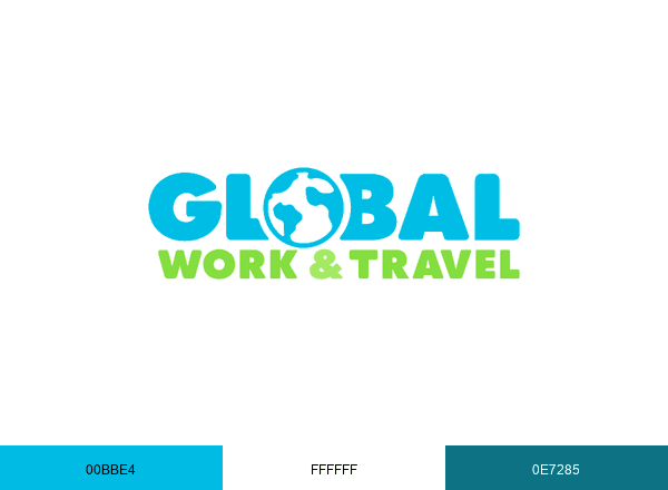 Global Work & Travel brand color palette