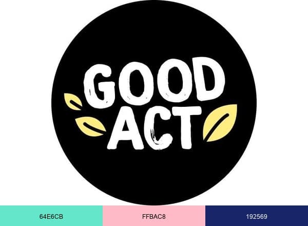 Good Act brand color palette