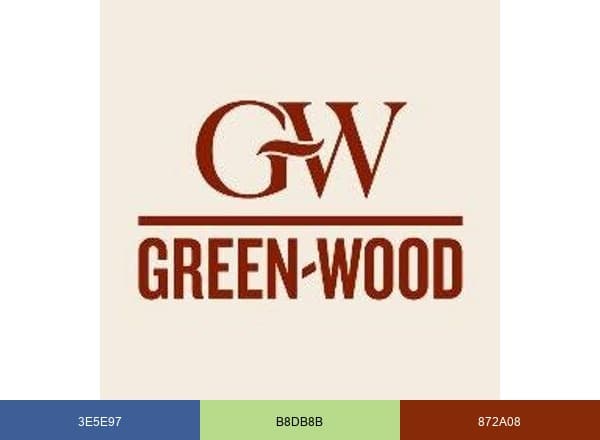 Green-Wood brand color palette