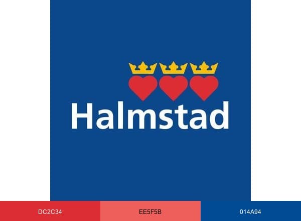 Halmstads kommun brand color palette