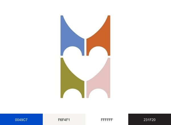 Heartful brand color palette