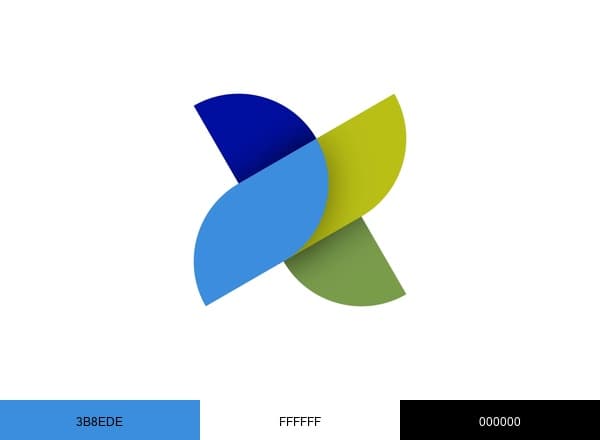 Hexion brand color palette