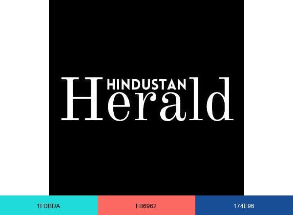 Hindustan Herald brand color palette