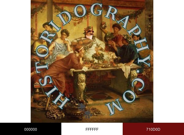 HistoriDOGraphy brand color palette