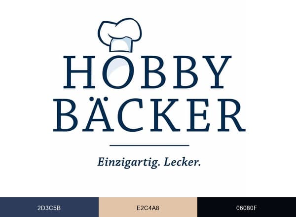 Hobbybäcker brand color palette