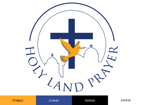 Holy Land Prayer brand color palette