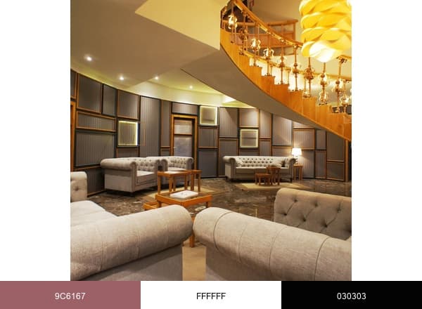 Hotel Montermoso brand color palette