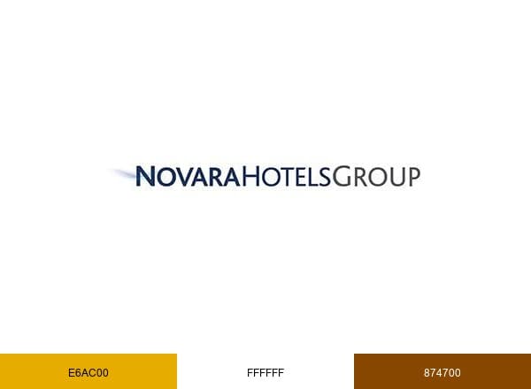 Novara Hotels brand color palette
