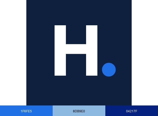 Hotels.nl brand color palette