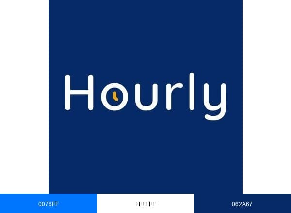 Hourly brand color palette