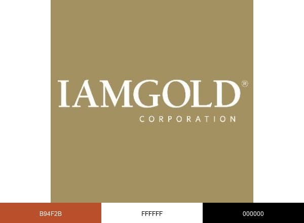 Iamgold brand color palette