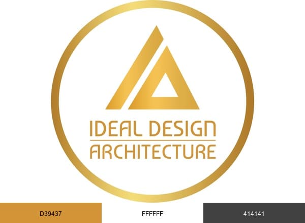 Ideal Design Architecture brand color palette
