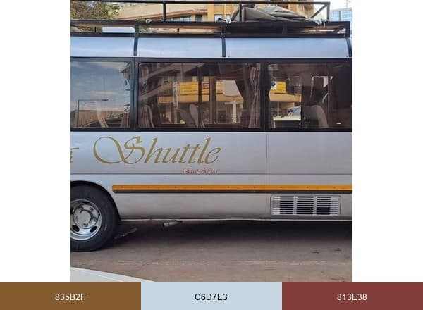 Impala Shuttle Limited Nairobi brand color palette