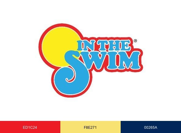 In The Swim brand color palette