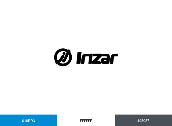 Irizar brand color palette