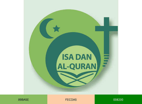 Isa Dan Islam brand color palette