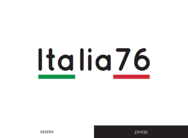 Italia76 brand color palette