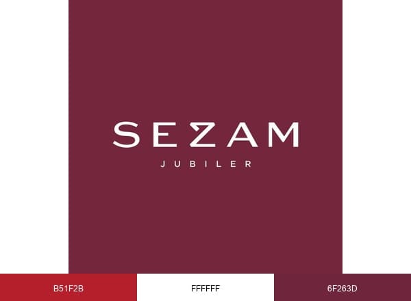 Jubiler Sezam brand color palette