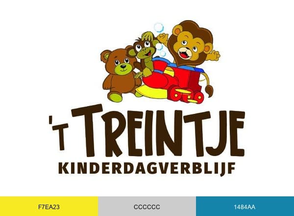 Kinderdagverblijf ' t Treintje brand color palette