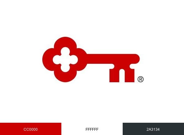 KeyBank brand color palette