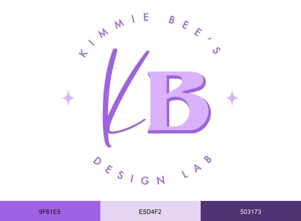 Kimmie Bee's Design Lab brand color palette