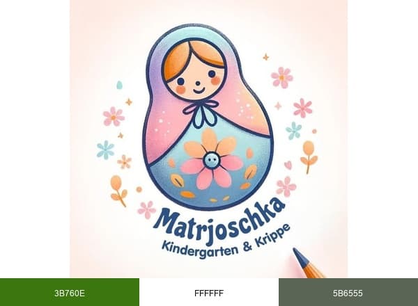 Matrjoschka KiTa brand color palette