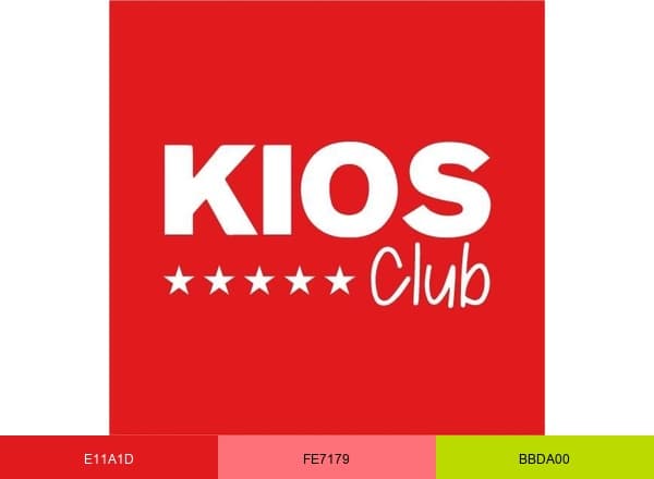 KiosClub brand color palette