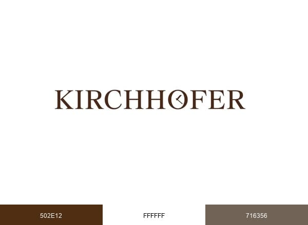 Kirchhofer brand color palette
