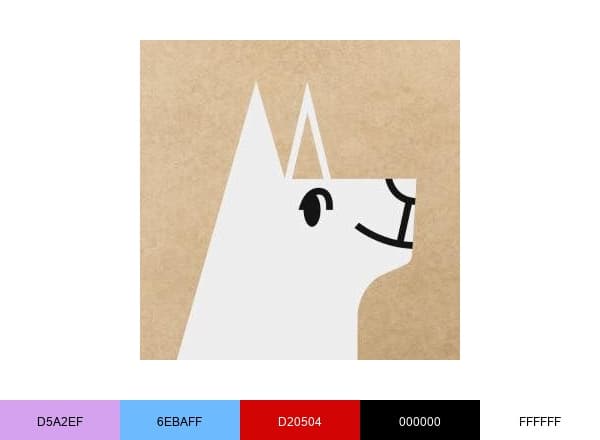 Koiratarvike Haukkula brand color palette