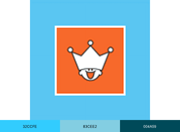 Koningskind brand color palette