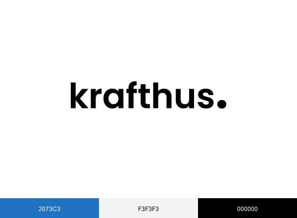 Krafthus brand color palette