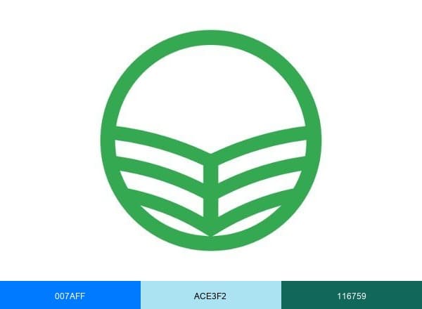 Landbook brand color palette