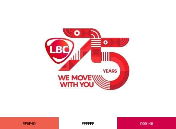 LBC Express Inc. brand color palette