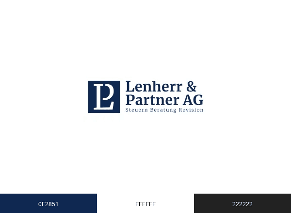 Lenherr Partner brand color palette