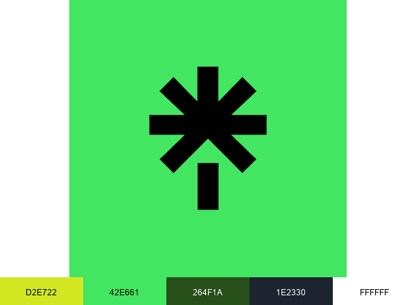 Linktree brand color palette