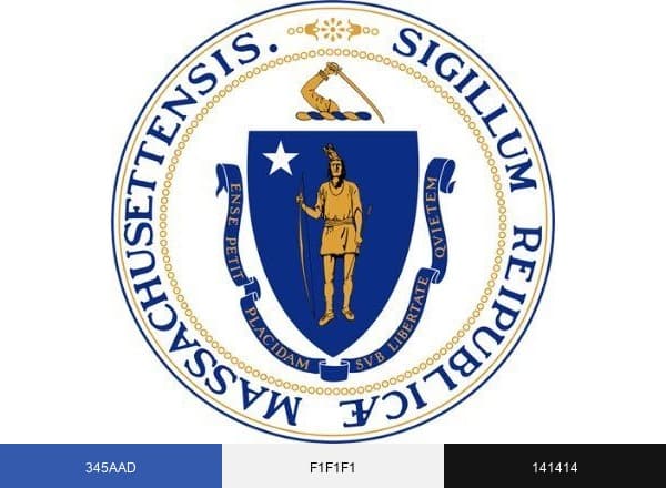 Mass.gov brand color palette