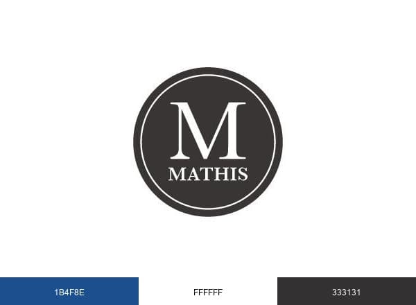 Mathis Home brand color palette