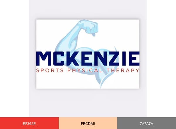 Mckenzie Sports Physical Therapy brand color palette