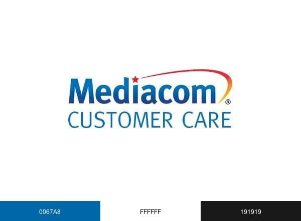 Mediacom Support brand color palette