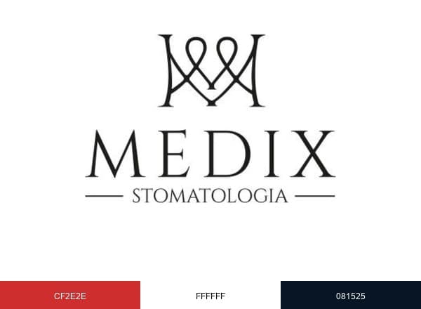 Stomatologia Medix brand color palette