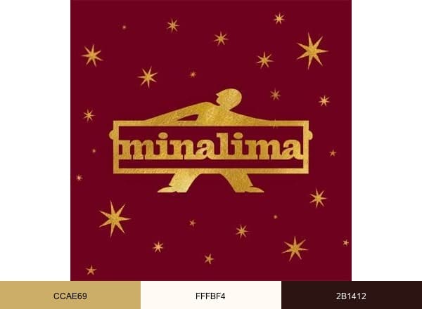 MinaLima brand color palette
