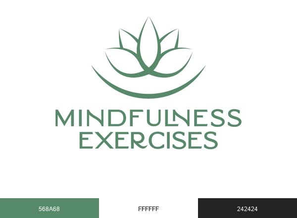 Mindfulness Exercises brand color palette