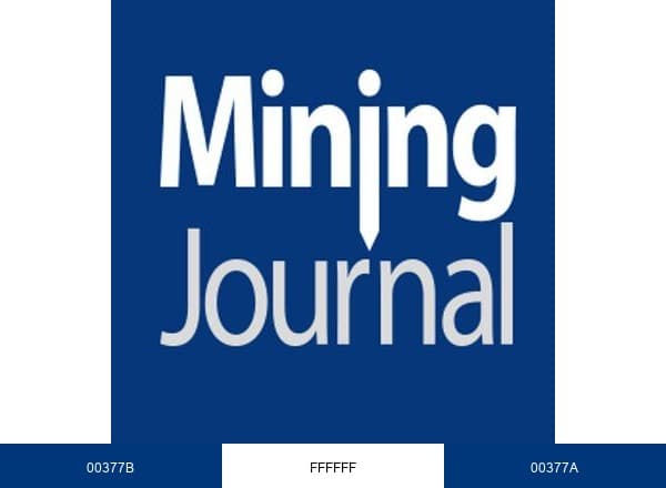 Mining Journal brand color palette