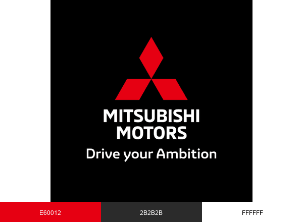 Mitsubishi Motors brand color palette