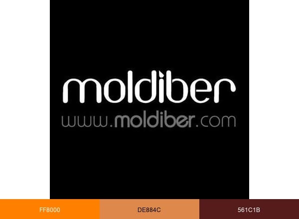 MOLDIBER brand color palette