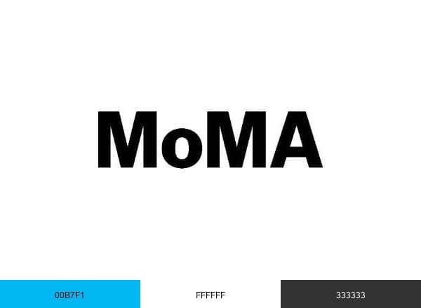MoMA The Museum of Modern Art brand color palette