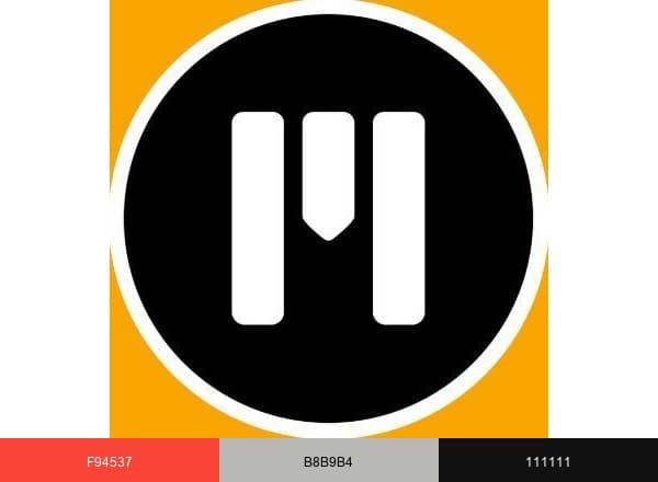 MotionVFX brand color palette