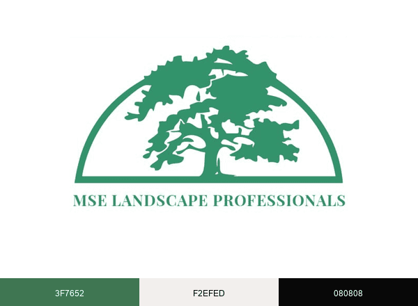 MSE Landscape Professionals brand color palette