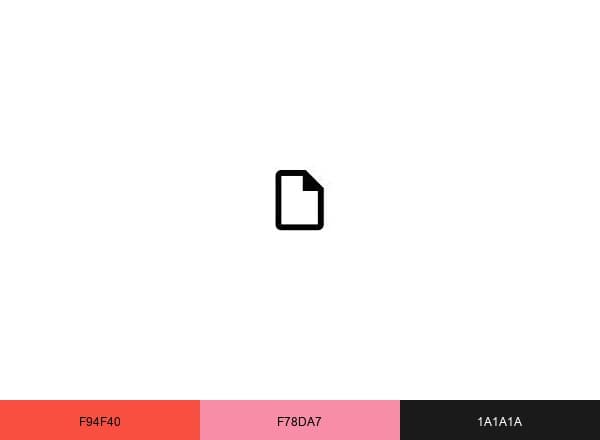 No Longer Active on this Platform brand color palette